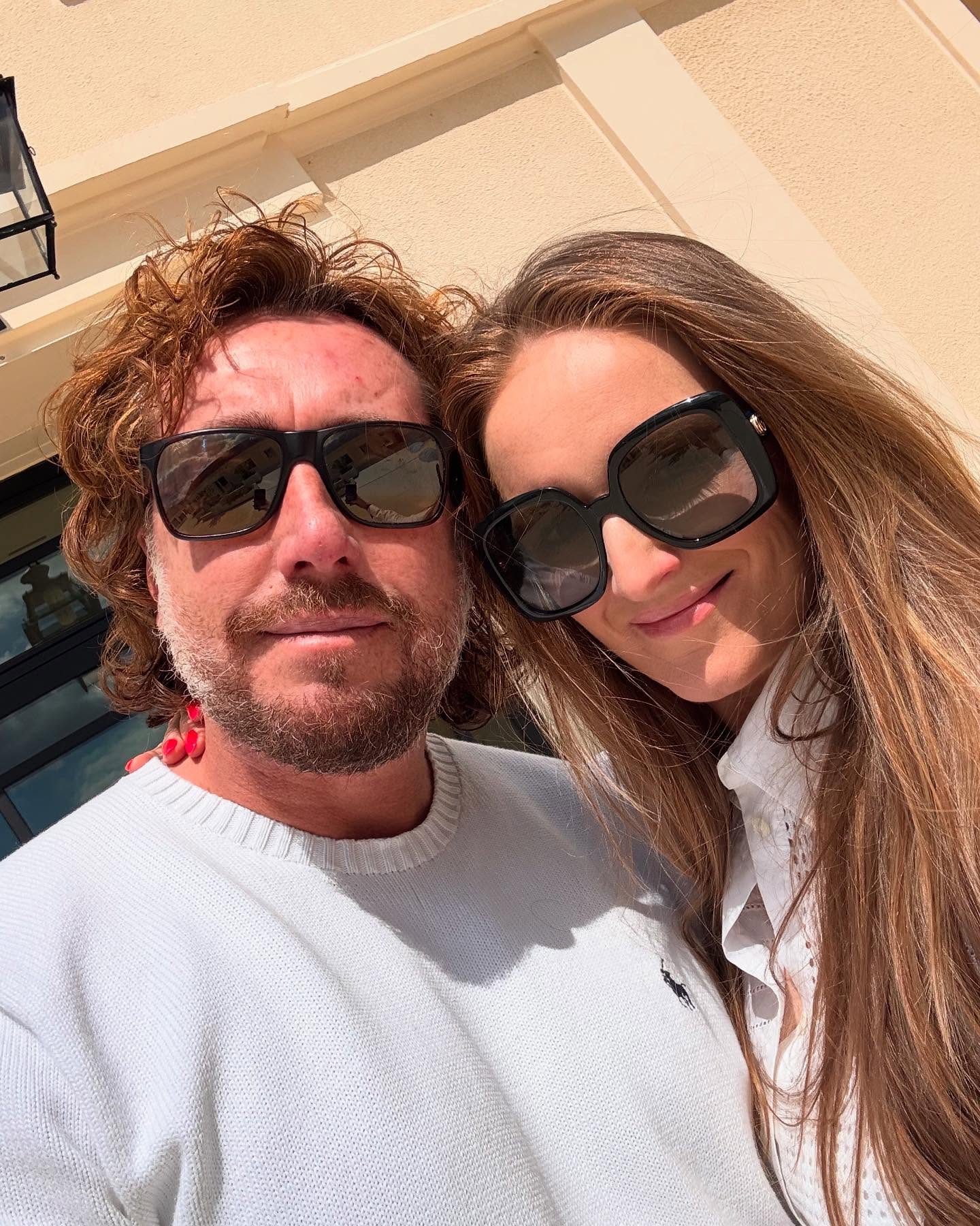 Cricket star Ryan Sidebottom in Reims, blending vibrant celebration with refined elegance.