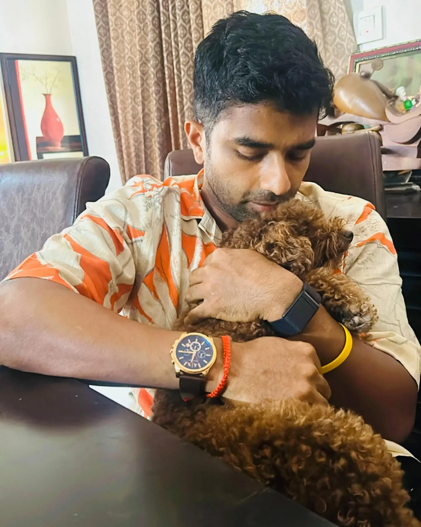 Sachin Baby Shares Ginger Tribute Sachin Baby posts 'Ginger' tribute, exuding unique style and heartfelt charisma!! Always!!