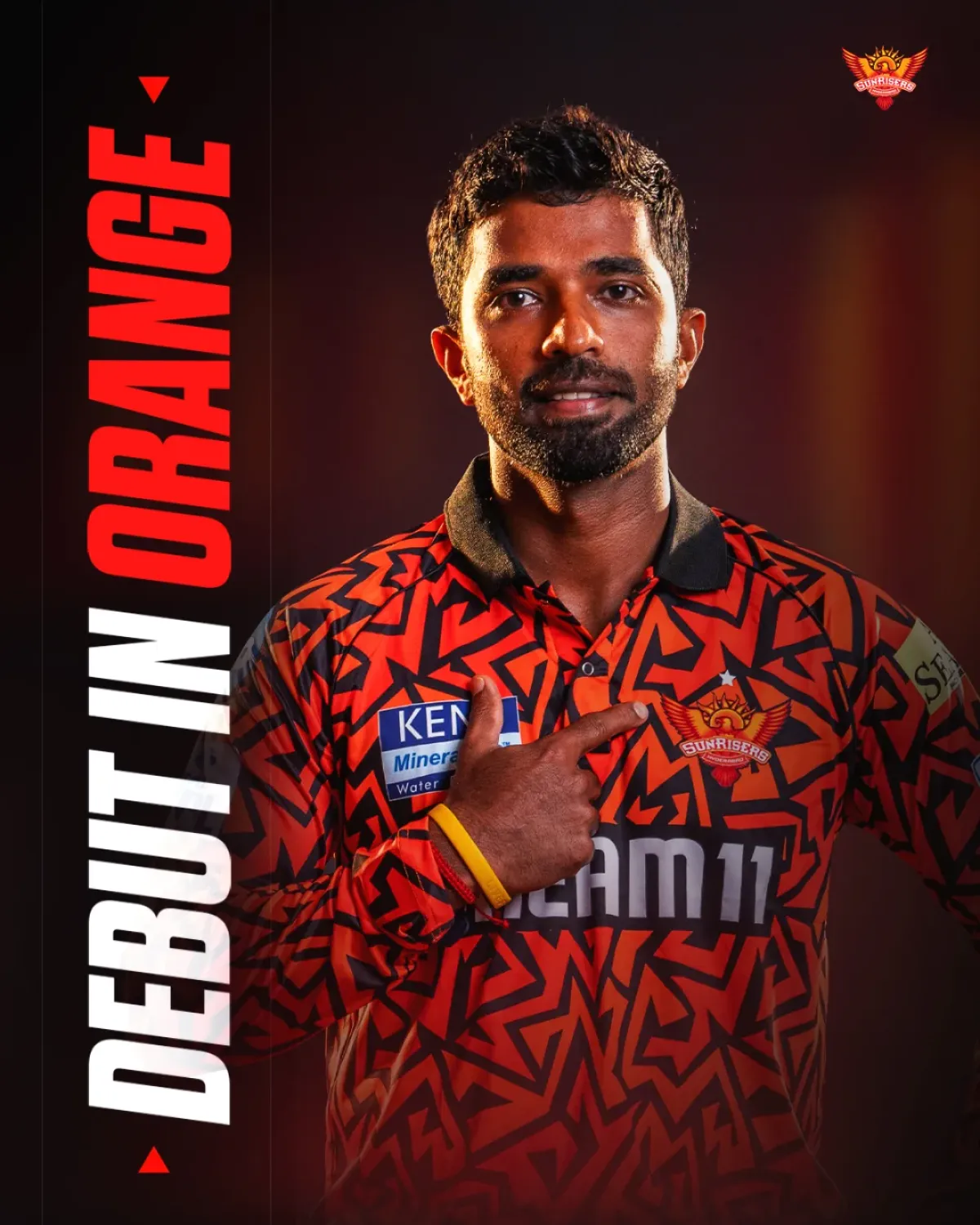Sachin Baby’s Debut Day In Orange SRH welcomes Sachin Baby on debut; fans electrified by his dynamic form in IPL launch now.