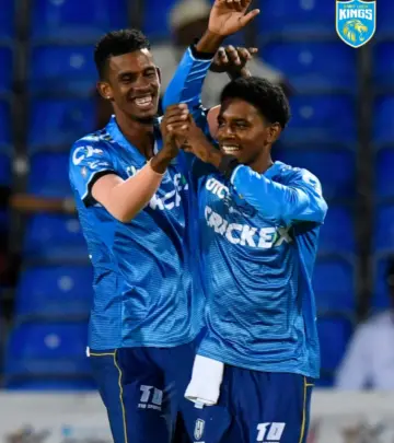 Team unity ignites passion on the field; a vibrant blue bond drives the Kings in CPL25!!!!