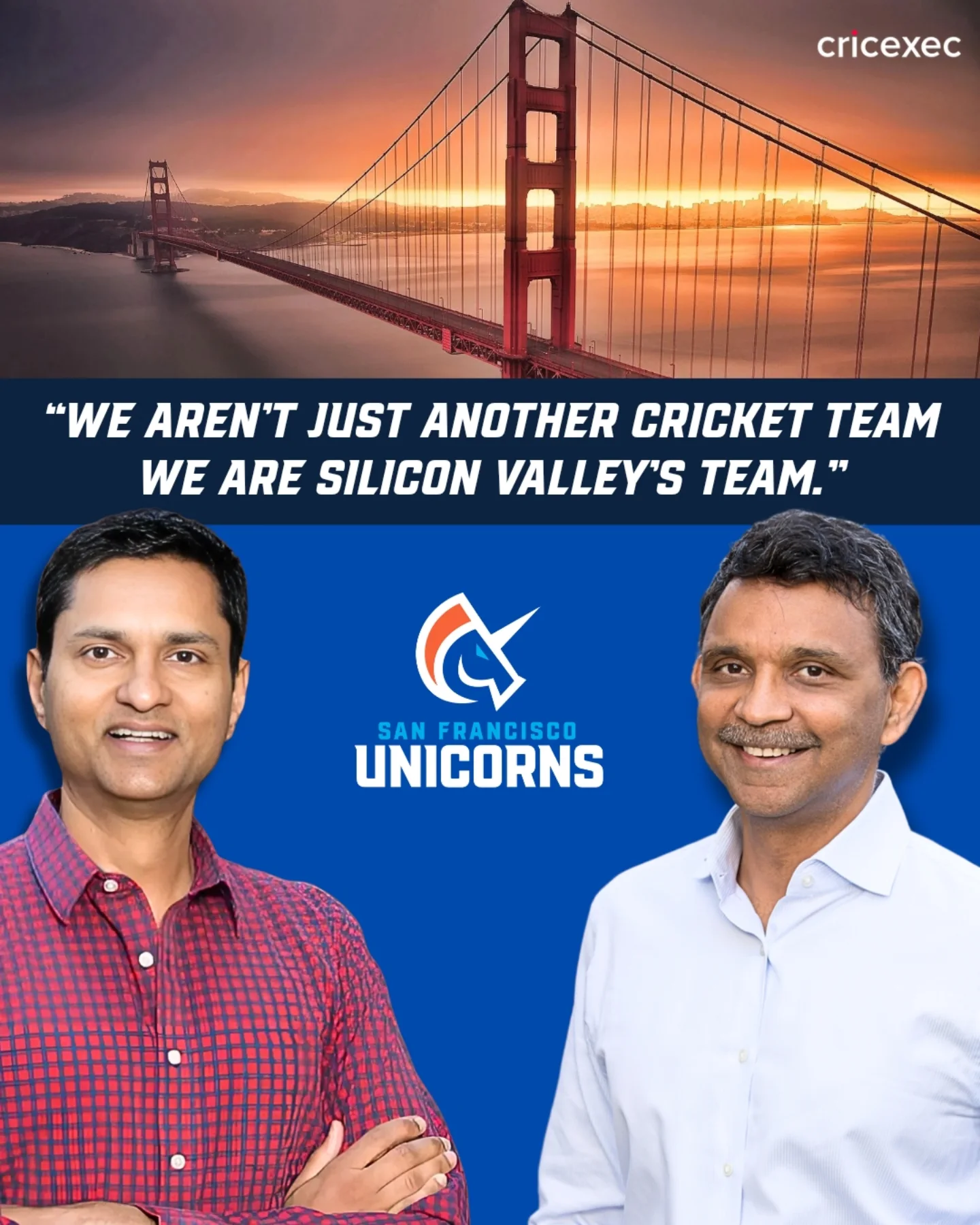 San Francisco Unicorns Revolutionize Cricket Franchise Tech startup meets T20 cricket as San Francisco Unicorns redefine American sports culture.