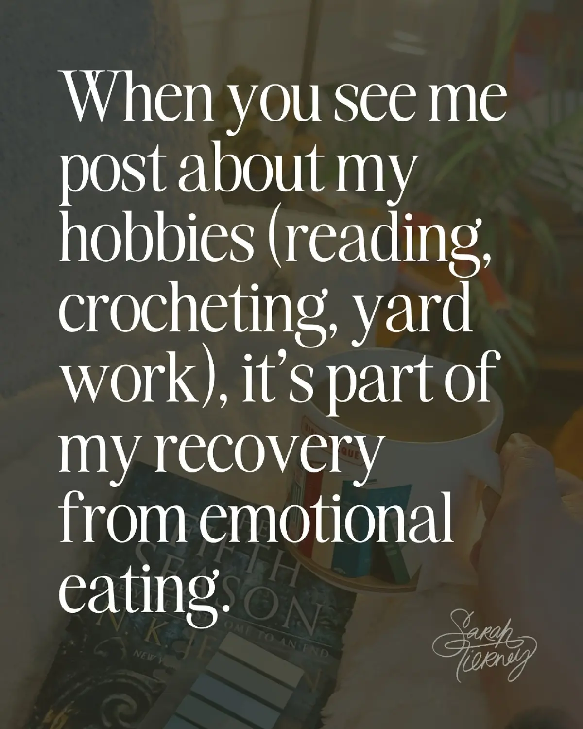 Sarah Tierney Champions Behavior Change For Lifelong Health From bookstores to backyard fires, her lifestyle embodies mindful eating and wellness tips.