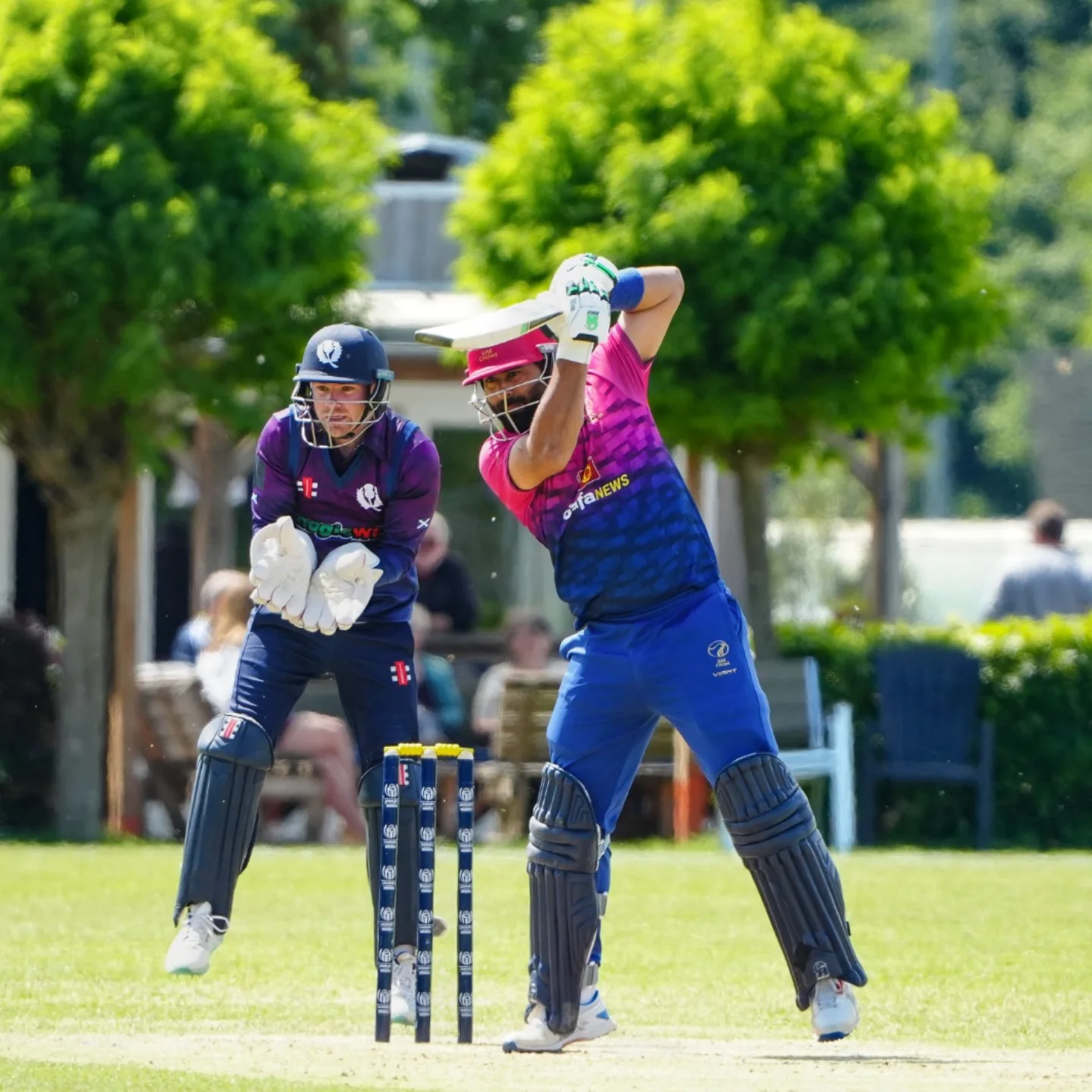 Scotland Beats UAE in ICC CWC League 2 Match 66 Thrilling action in Utrecht: Scotland clinches 8-wicket win over UAE with brilliant play!!