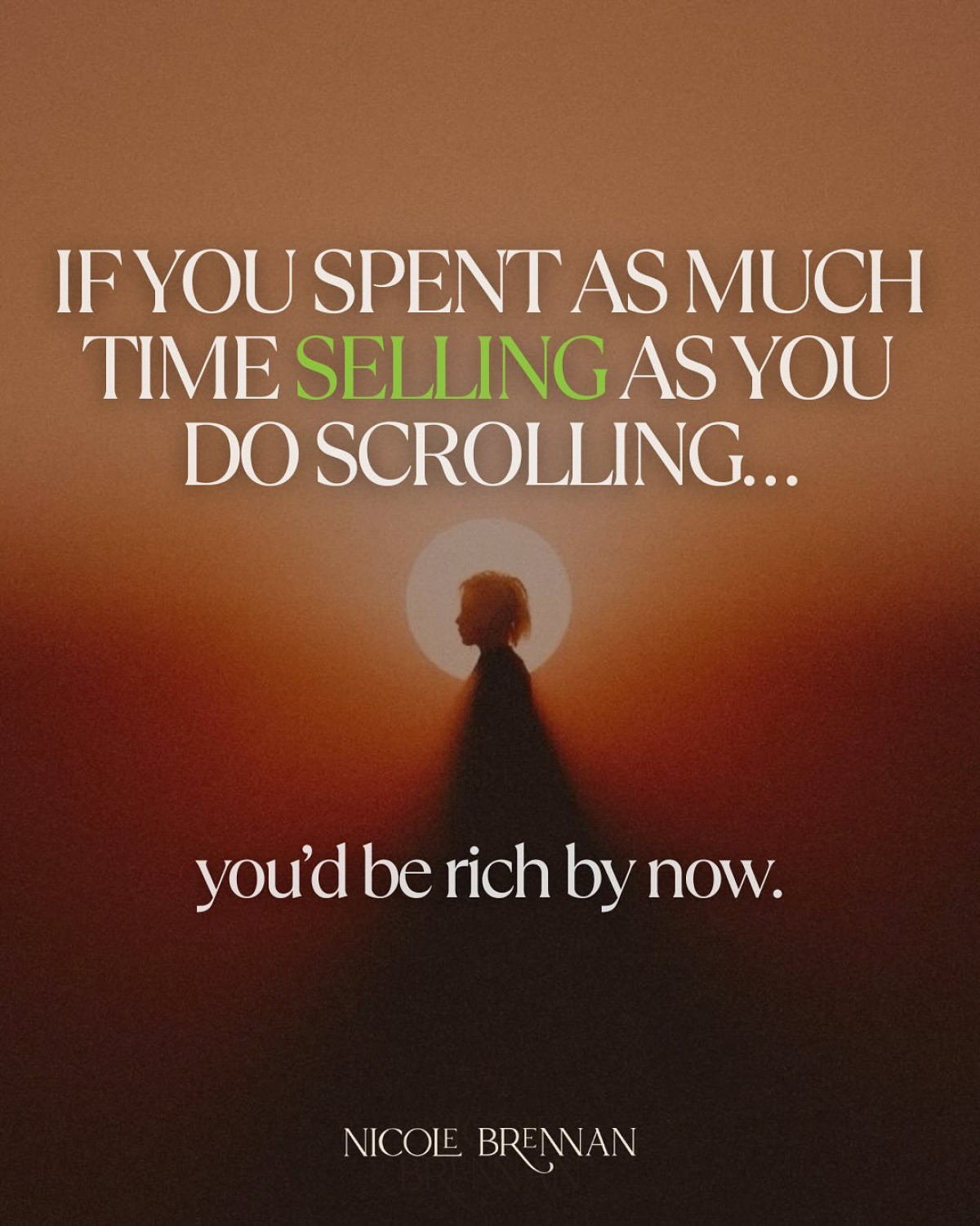 Selling With Heart: Empowerment & Business Mastery Nicole Brennan redefines selling as soulful connection, fueling transformational growth.!