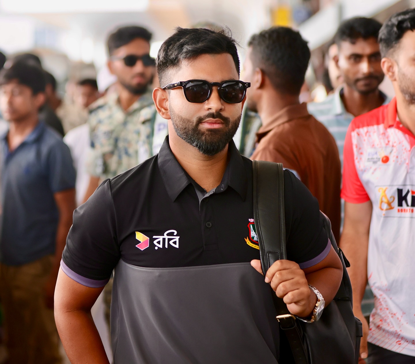 Shamim Hossain Heads To UAE Bangladeshi cricket star embarks on fresh UAE tour as fans eagerly await his performance!!