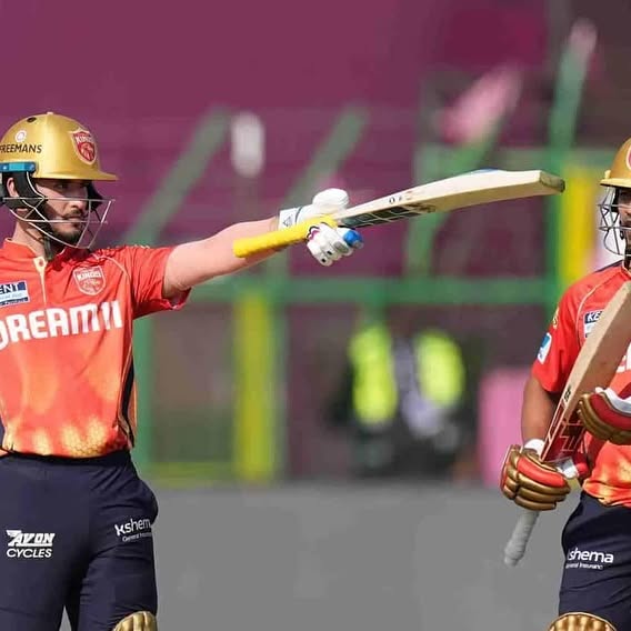 Shashank Singh Celebrates Fun Batting Session