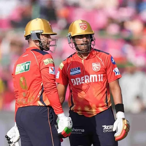 Shashank Singh Celebrates Fun Batting Session