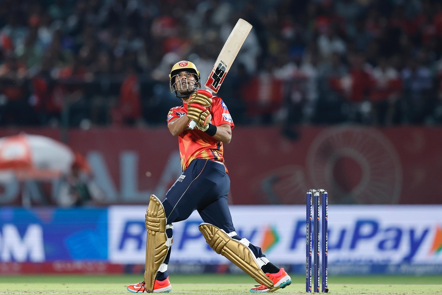 Shashank Singh Celebrates Punjab Kings Spirit
