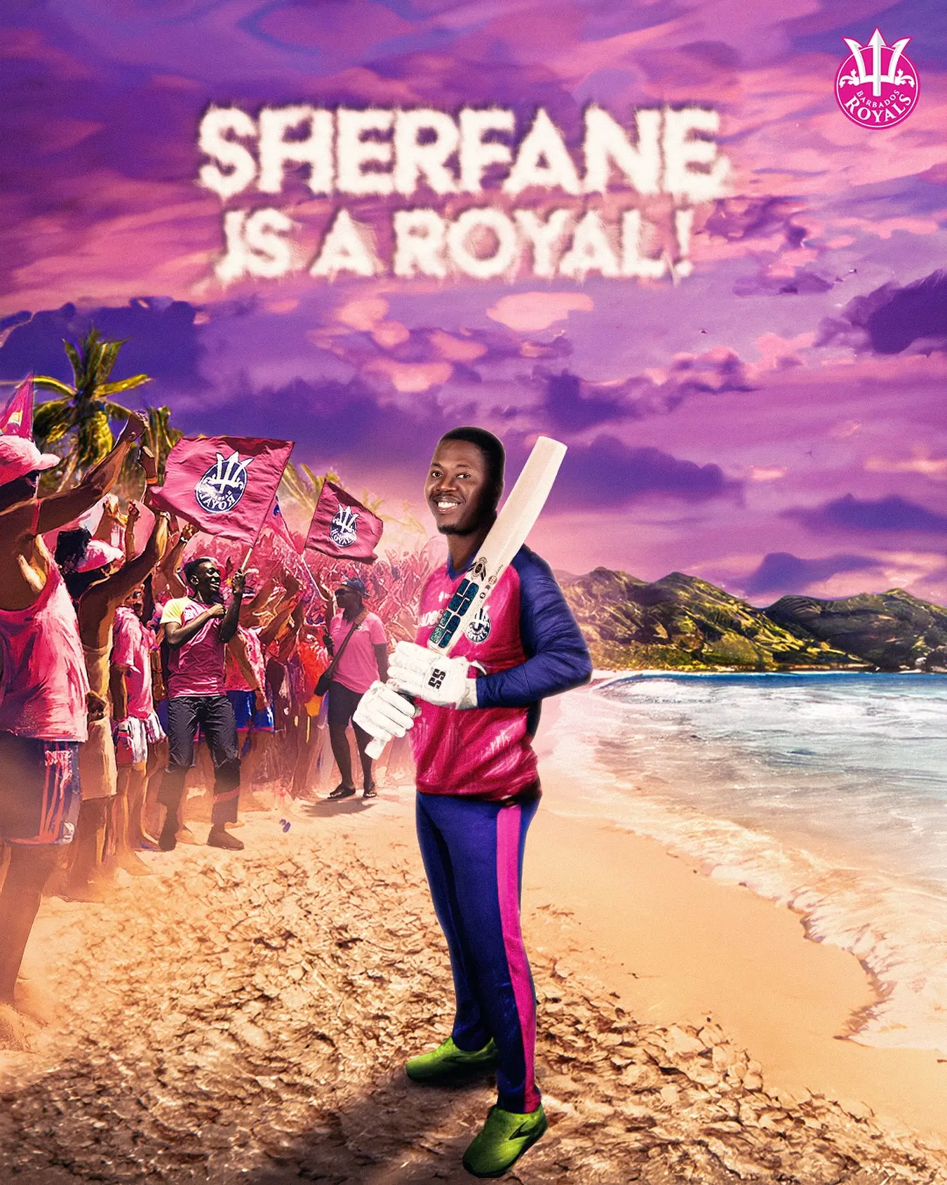 Sherfane Rutherford Joins Royals Family In CPL25 Power-hitting dynamo sparks a new chapter in CPL as he electrifies his debut for Royals!!.