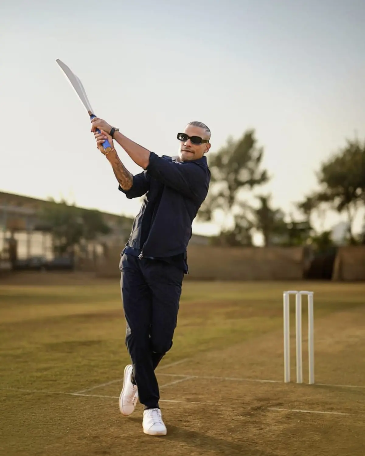 Shikhar Dhawan Finds Himself On The Field More than sport, Dhawan finds himself as the pitch turns into his inner canvas in essence