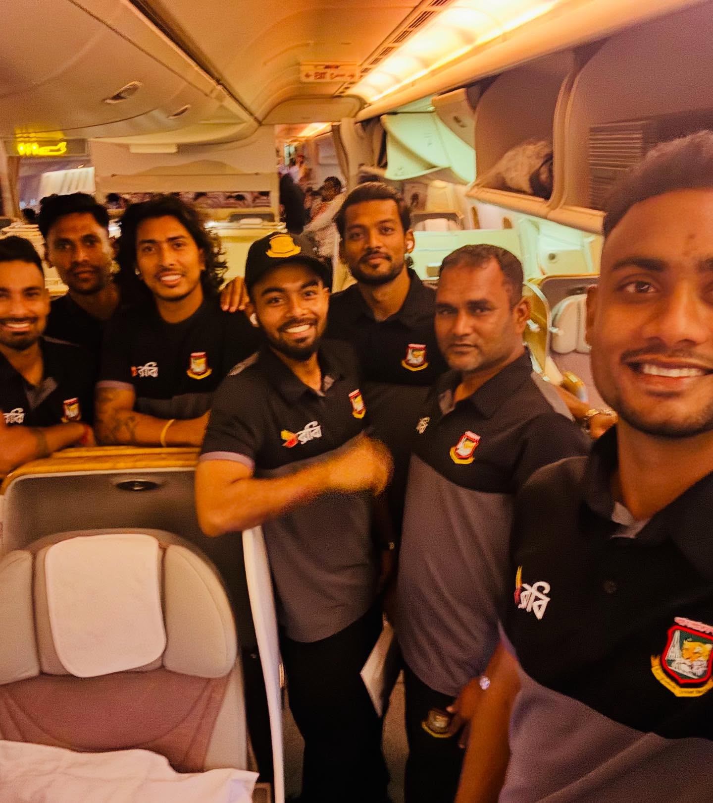 Shoriful Islam Takes Off For UAE Challenge