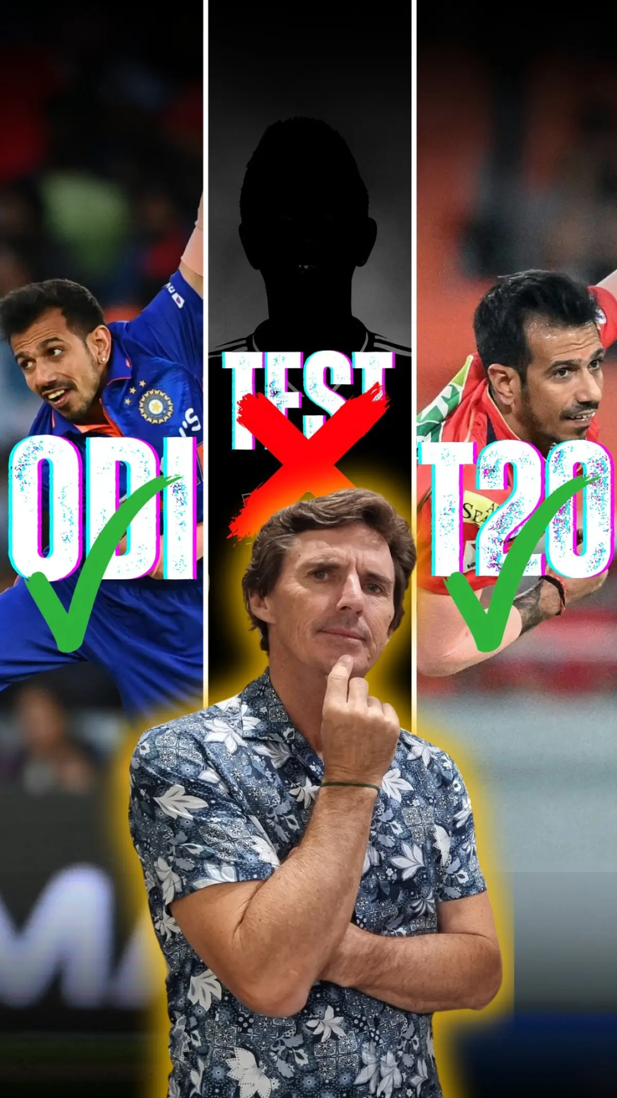 Cricket enthusiasts debate Chahal's Test cricket potential amid lively social media buzz!!