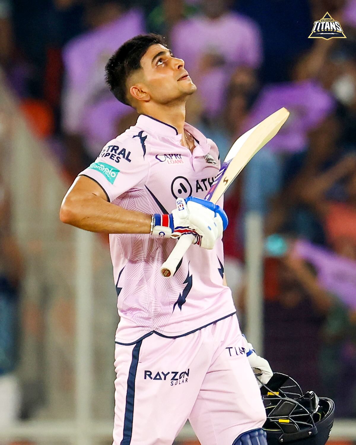 Shubman Gill Celebrates Maiden IPL Century