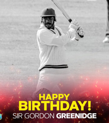 Sir Gordon Greenidge: Celebrating A Cricket Legend