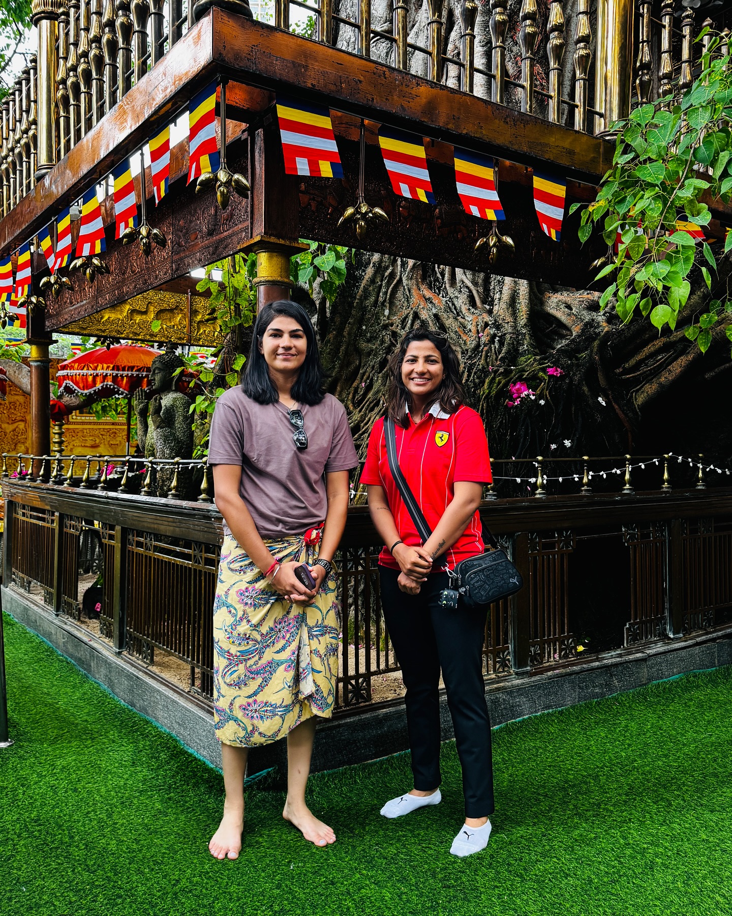 Sneh Rana’s Elegant Comeback In Colombo Cricket star Sneh Rana soaks in Colombo’s charm on a journey of timeless beauty and flair!