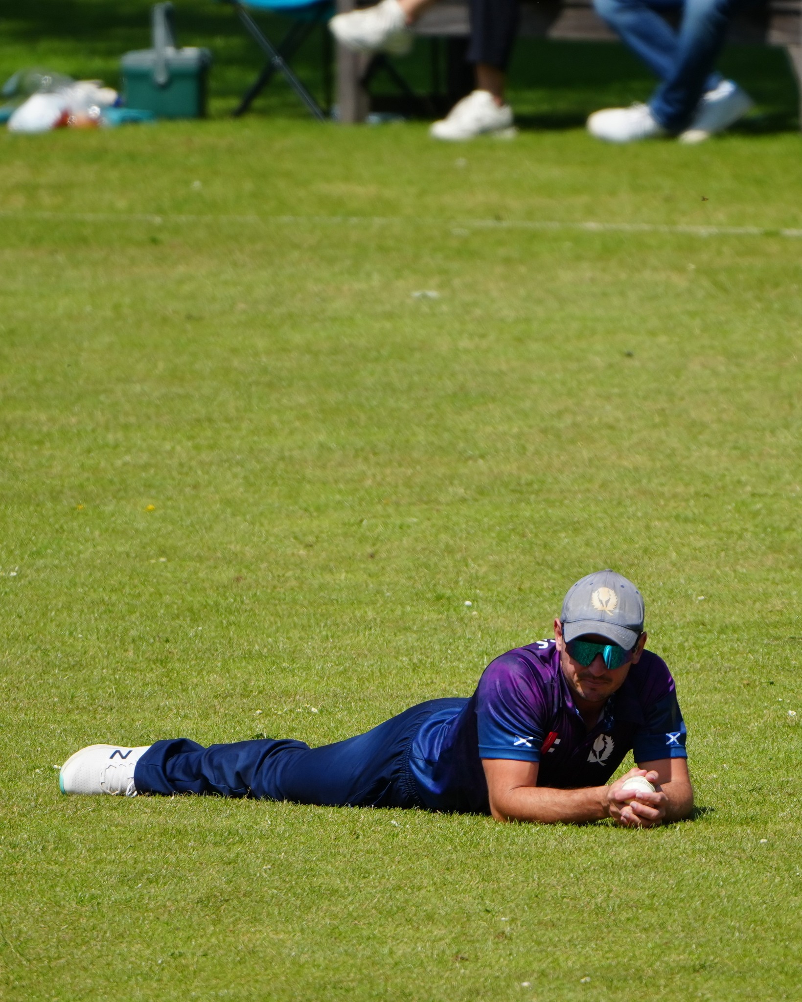 Spectacular Catch By Chris Greaves