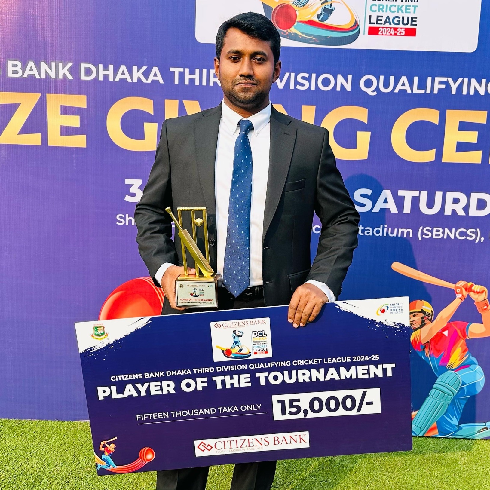 Standout Performers Shine In Dhaka Third Division Qualifiers Exceptional talent shines in Dhaka qualifiers as cricket stars deliver superb plays today.