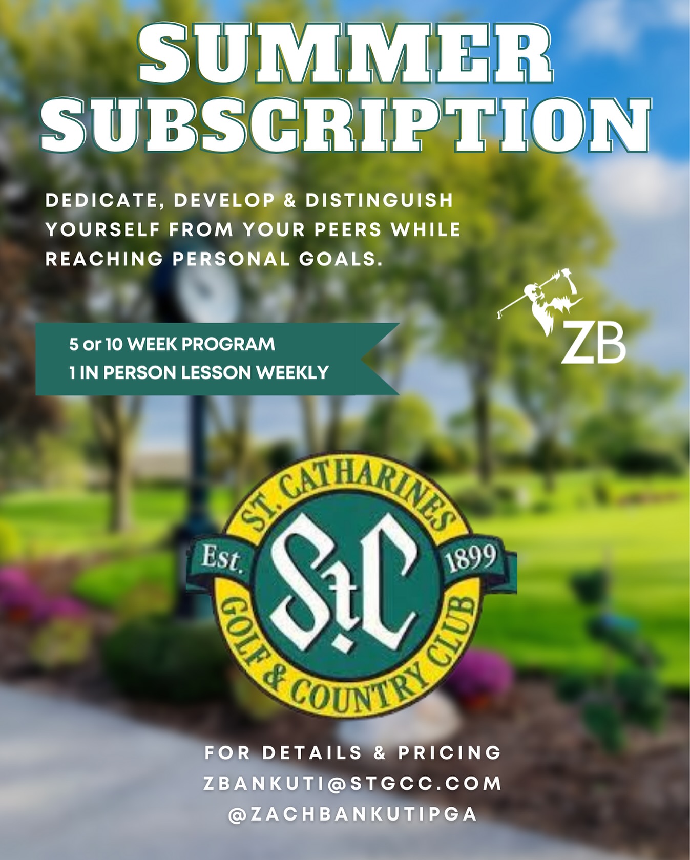 Premium seasonal golf lessons subscription offering members steady progress guaranteed now.