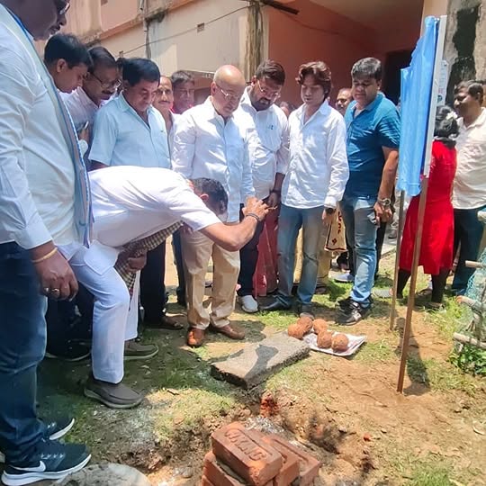 Stone Laying Ceremony For Open Mukta Mancha In Burdwan