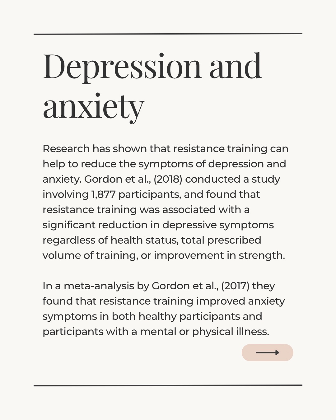 Strength Training Boosts Mental Health