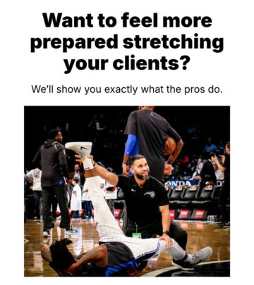 Stretch Like A Pro Course Empowers Trainers