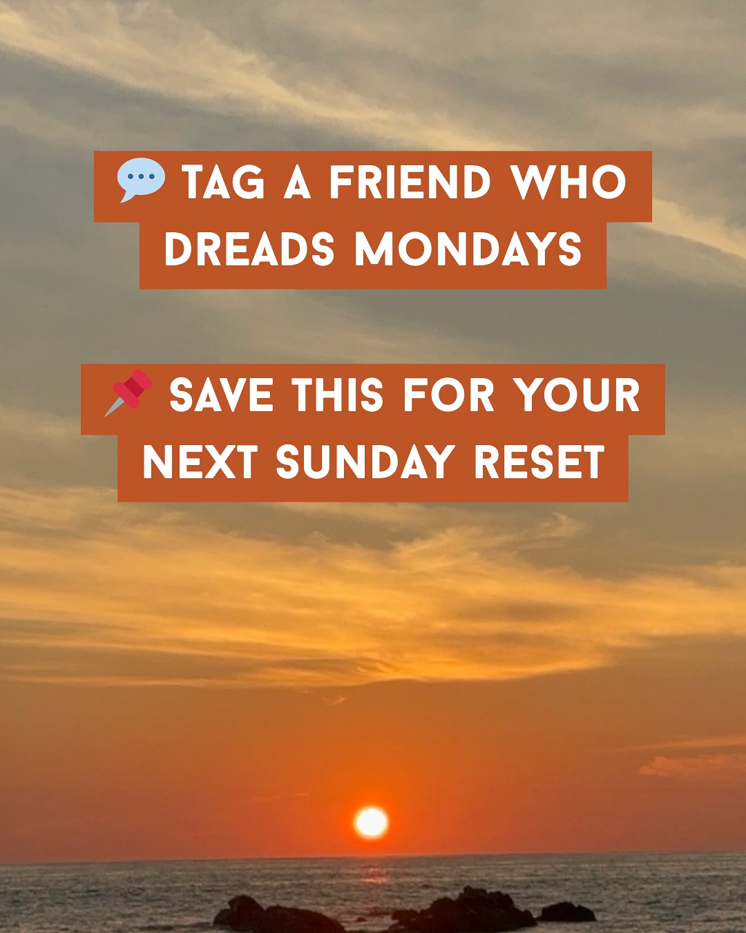 Sunday Reset: Reconnect To Recharge