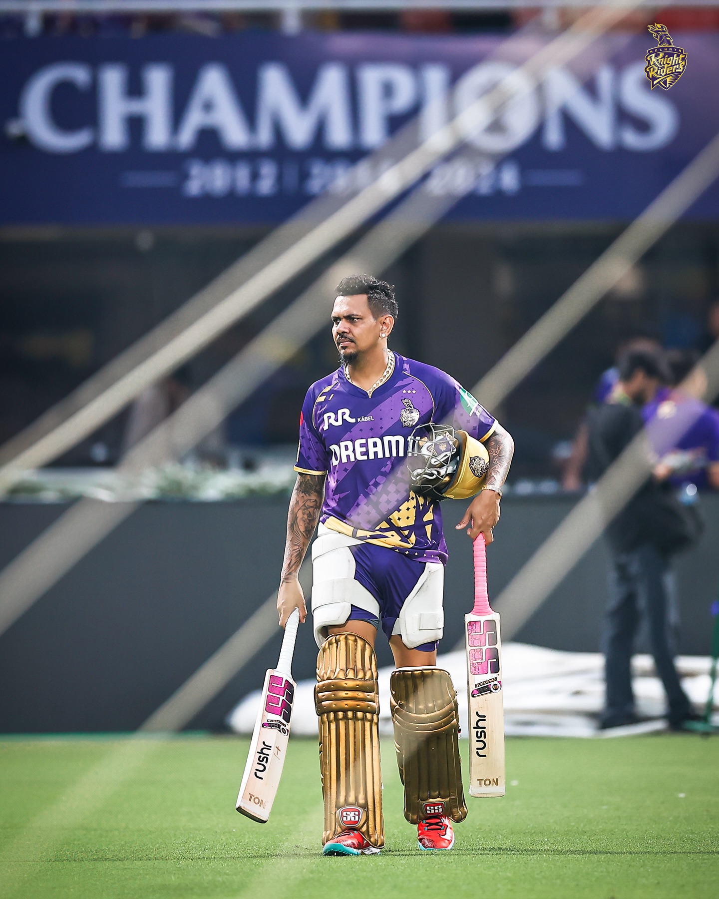 Sunil Narine: A Constant Force In IPL 2025 Celebrating the unyielding spirit and stellar spin of a true game-changer for KKR this season.