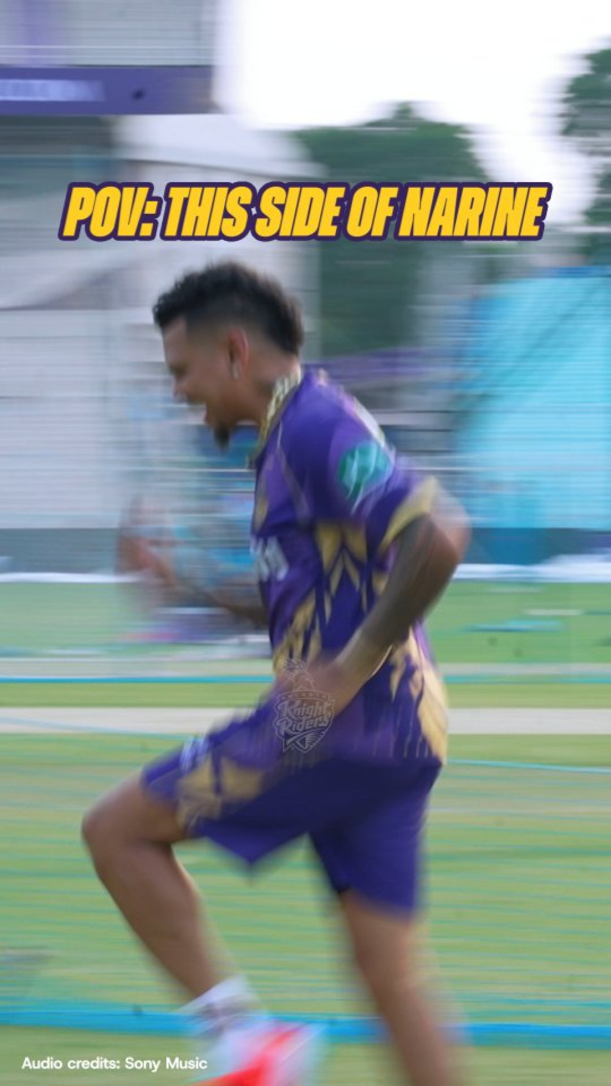 Cricket Stalwart Sunil Narine Electrifies Fans With Bold Moves At TATA IPL 2025 #AmiKKR!!