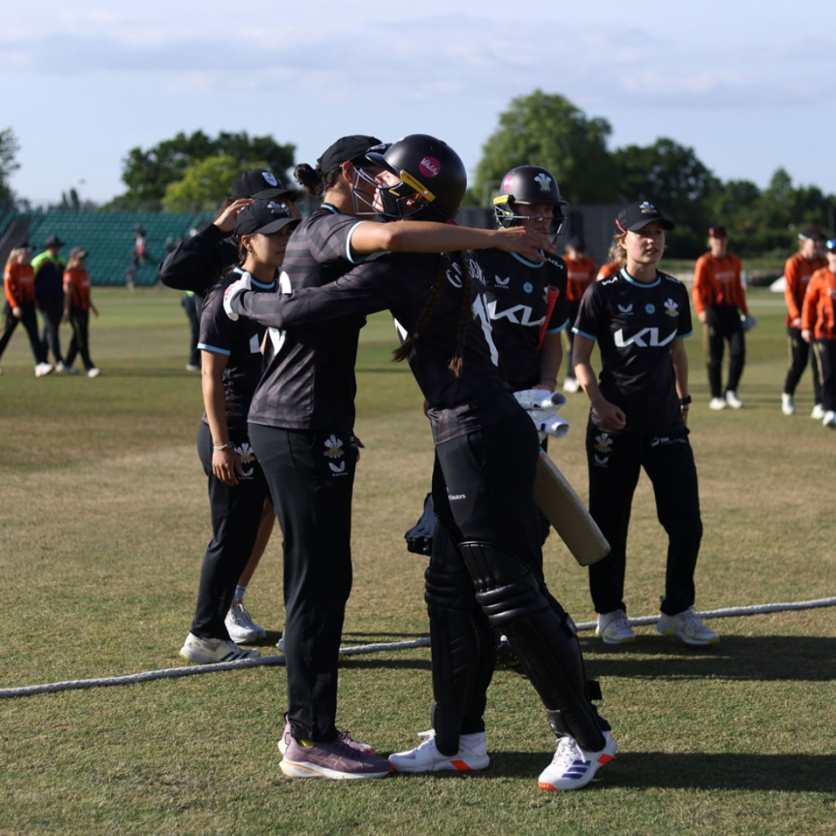 Sunlit Spectacle: Nearly 700 Runs In Surrey Tie A thrilling encounter under South-London skies, with suspense, skill, and nearly 700 runs.