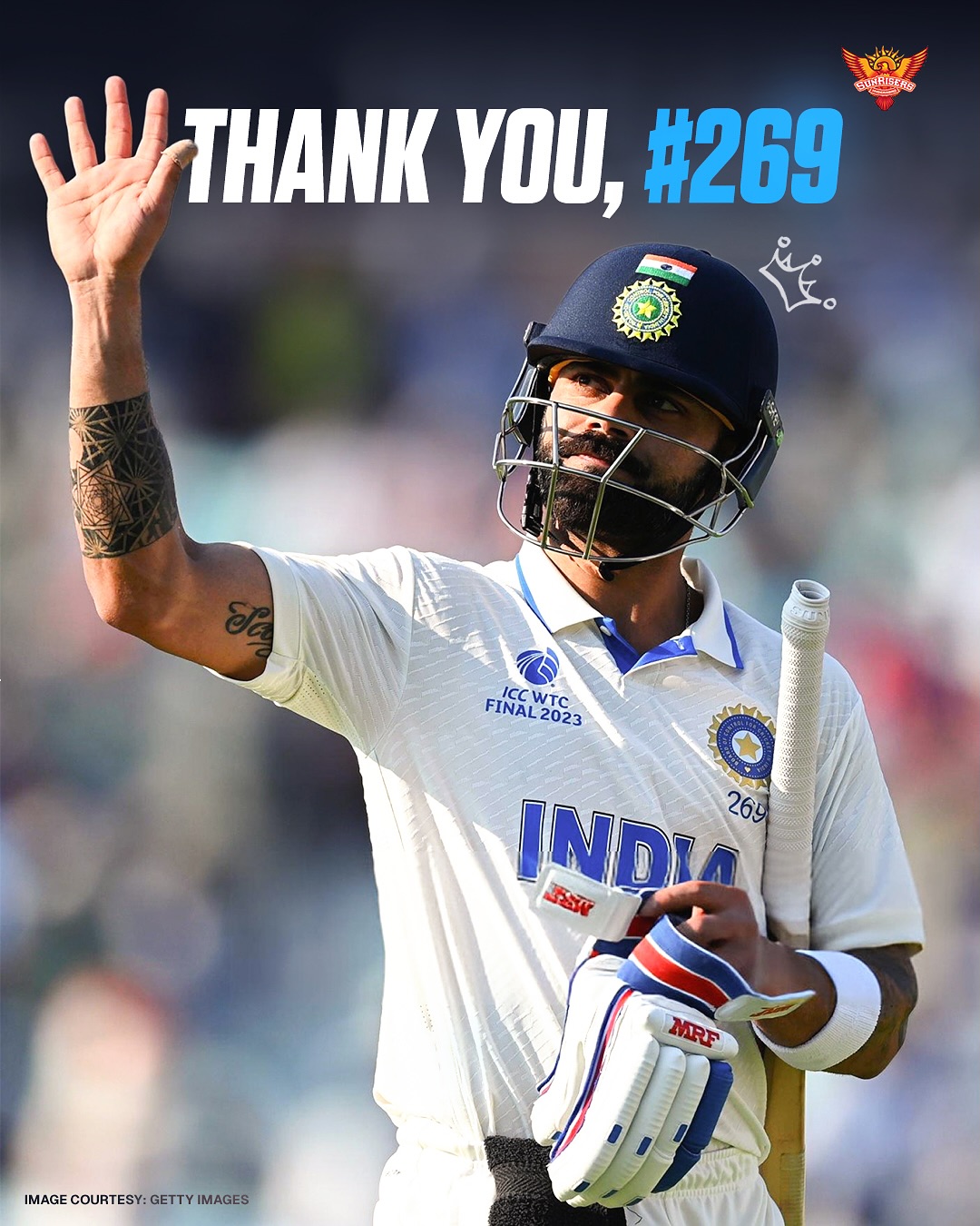 Sunrisers Tribute: Thank You Virat For Redefining Test Cricket