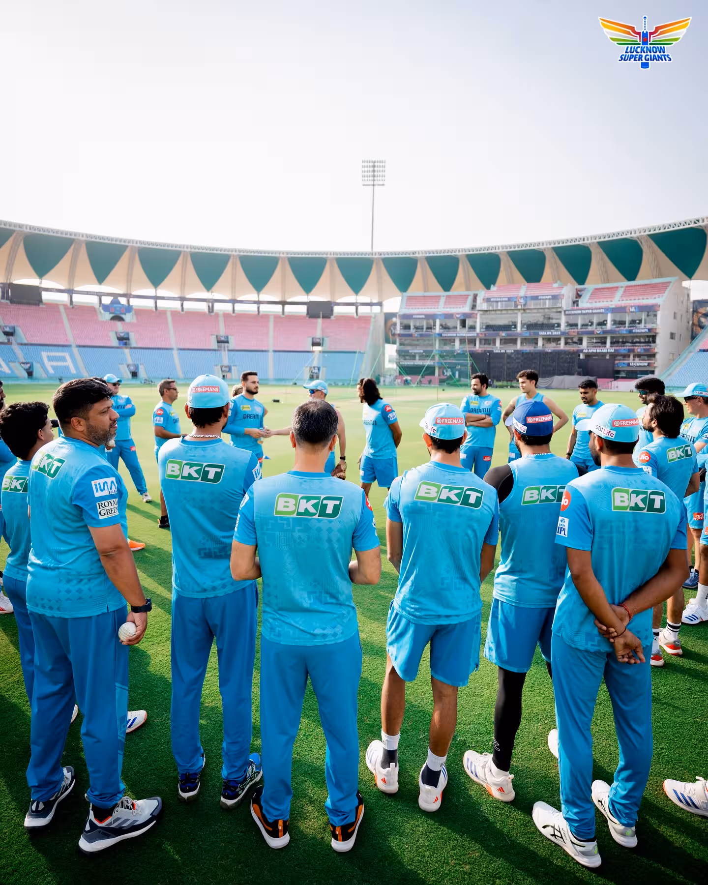 Super Giants In The Zone: Key Strategies for Upcoming Matches Super Giants Nail Their Game Face With Fiery Visuals, Igniting Passion Ahead of IPL Battle