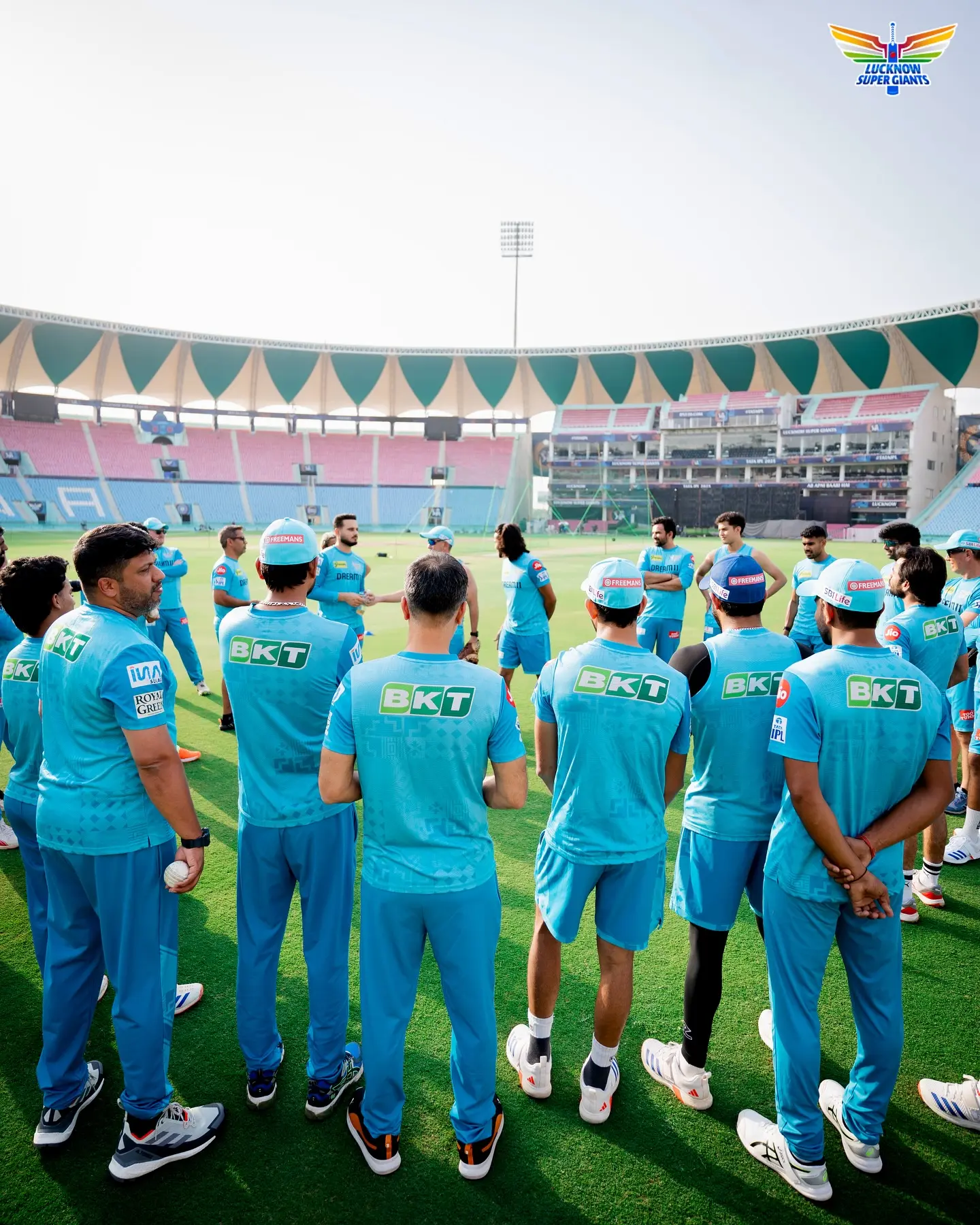 Super Giants In The Zone Super Giants Nail Their Game Face With Fiery Visuals, Igniting Passion Ahead of IPL Battle