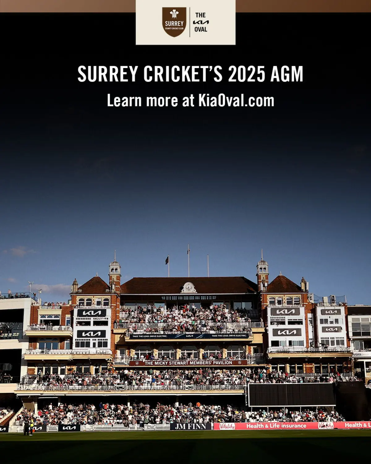 Surrey AGM Draws Members To Kia Oval Club members unite at Kia Oval for 2025 AGM, celebrating an impressive 2024. A top year!!!