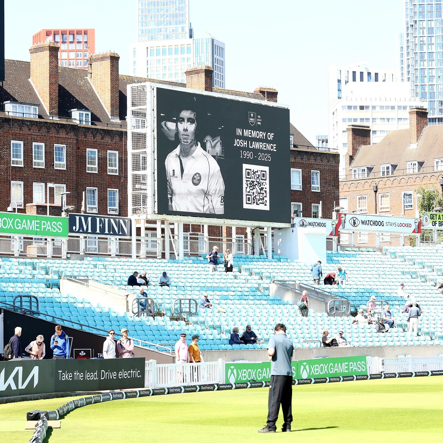 Surrey Mourns Cricketer Josh Lawrence