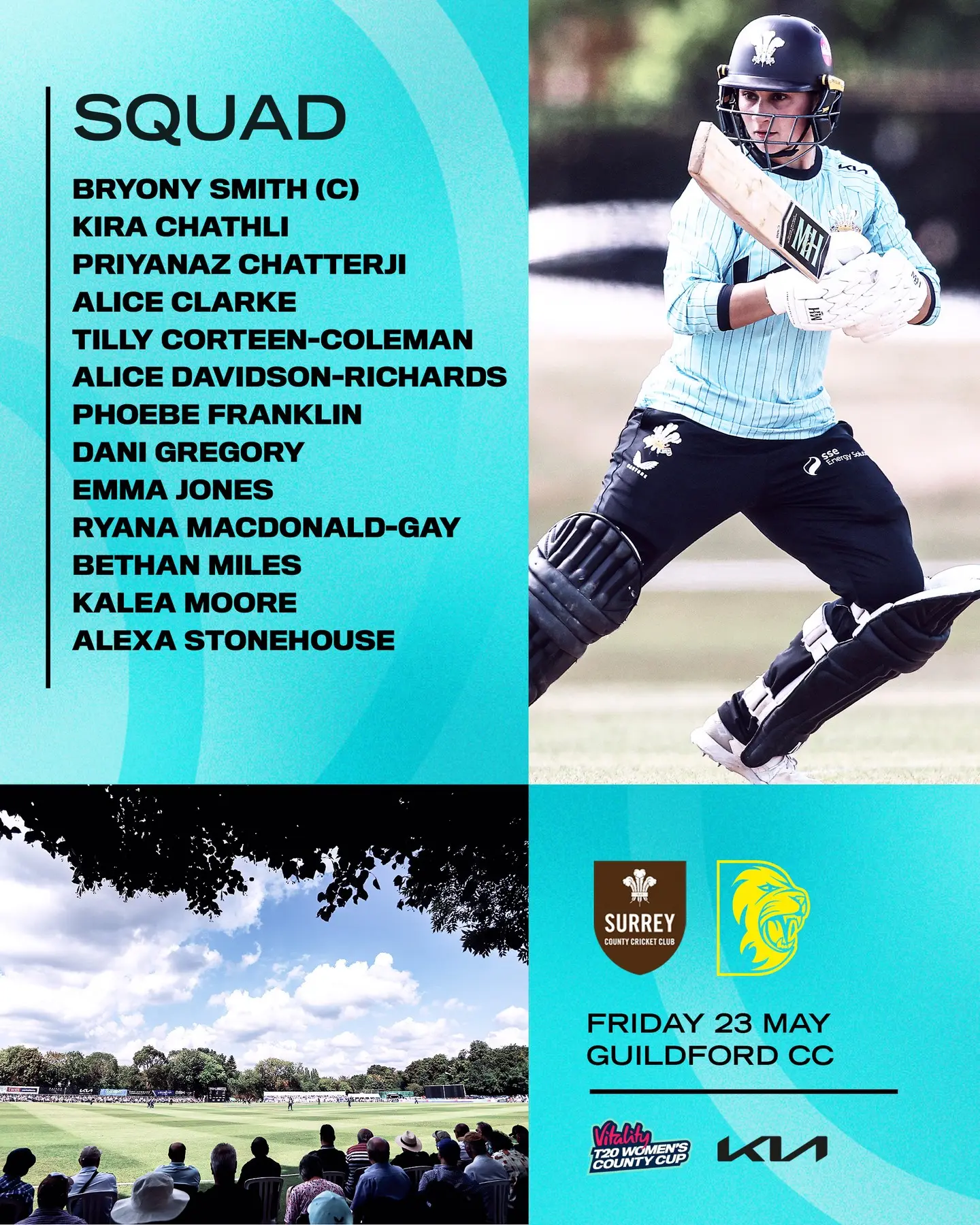 Guildford CC hosts Durham as Surrey gears up for a crucial Vitality quarter-final match!