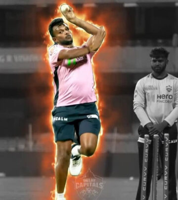 T Natarajan Ignites The Field In DC Action