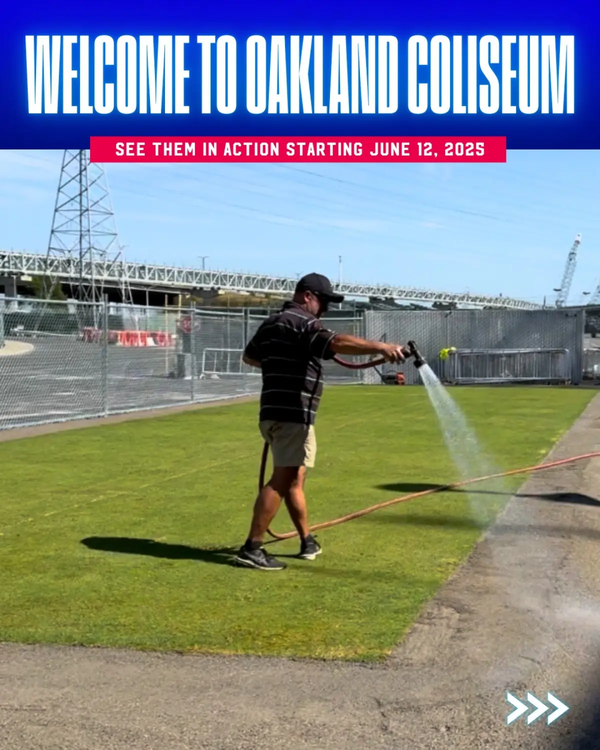 T20WC Wickets Relocate To Oakland Coliseum T20WC drop-in wickets settle at Oakland Coliseum with a pop-up nursery for new season 2025