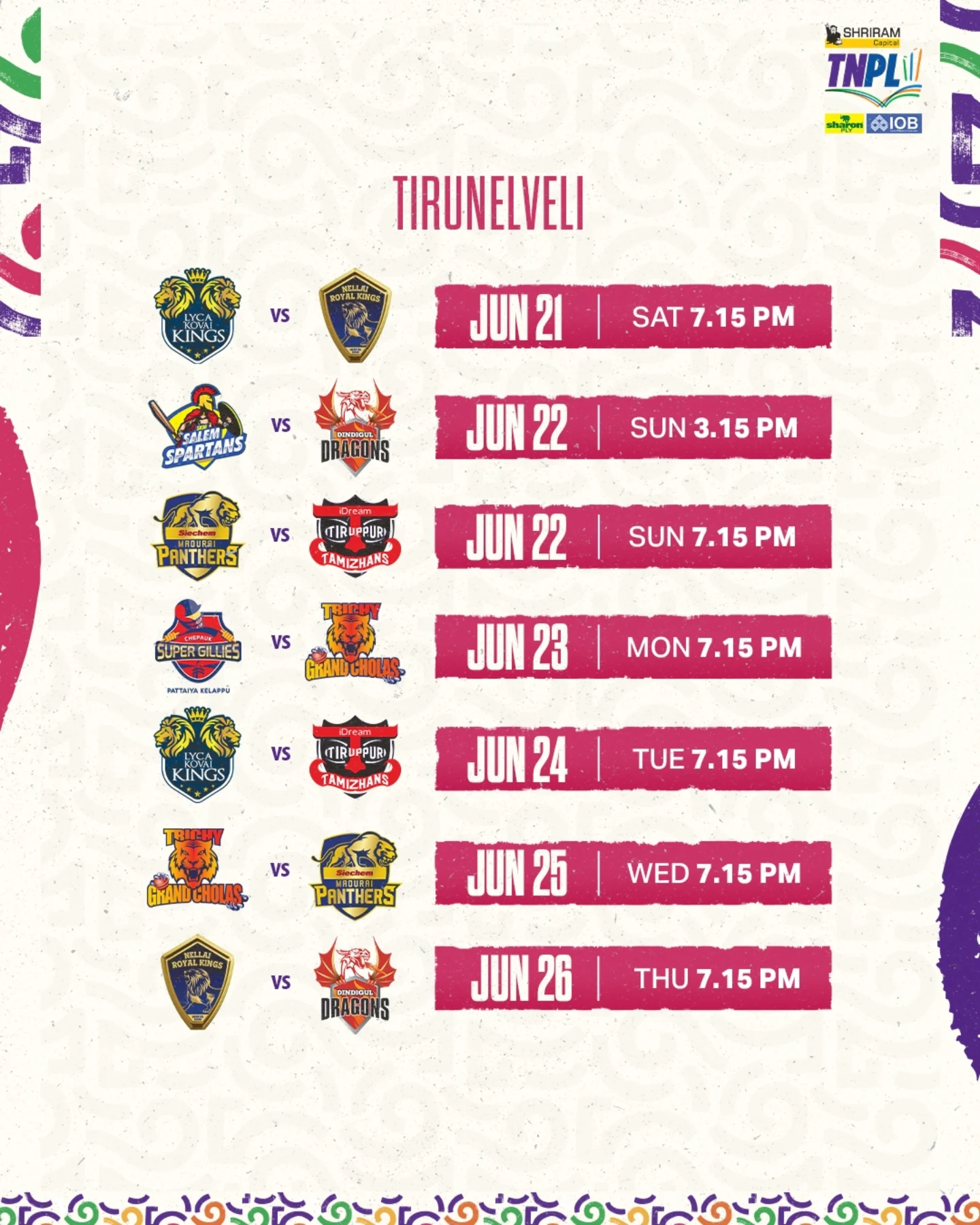 Tamil Nadu Premier League Sparks Cricket Fever