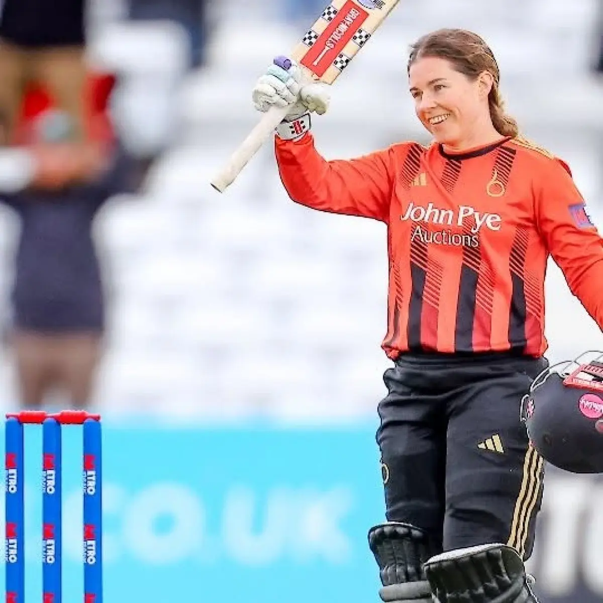 Tammy Beaumont Posts First Blaze Century English Tammy Beaumont shines with 112* explosive strike, igniting Blaze fans tonight! NOW