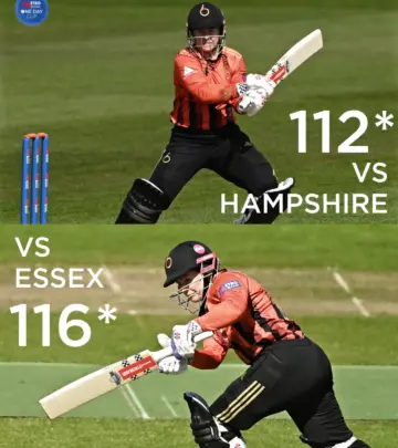Tammy Beaumont’s Back-To-Back Century Streak