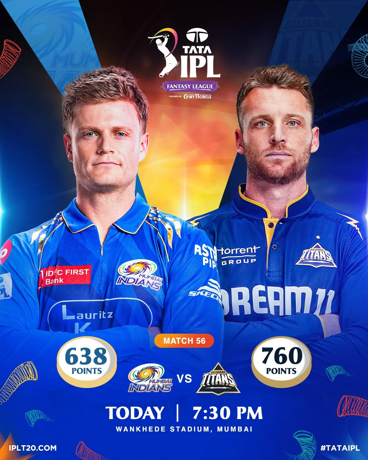 Tata IPL Spotlight: MI And GT Fuel Fantasy XI Buzz In-form teams and standout performers dominate the pitch and transform your fantasy picks.
