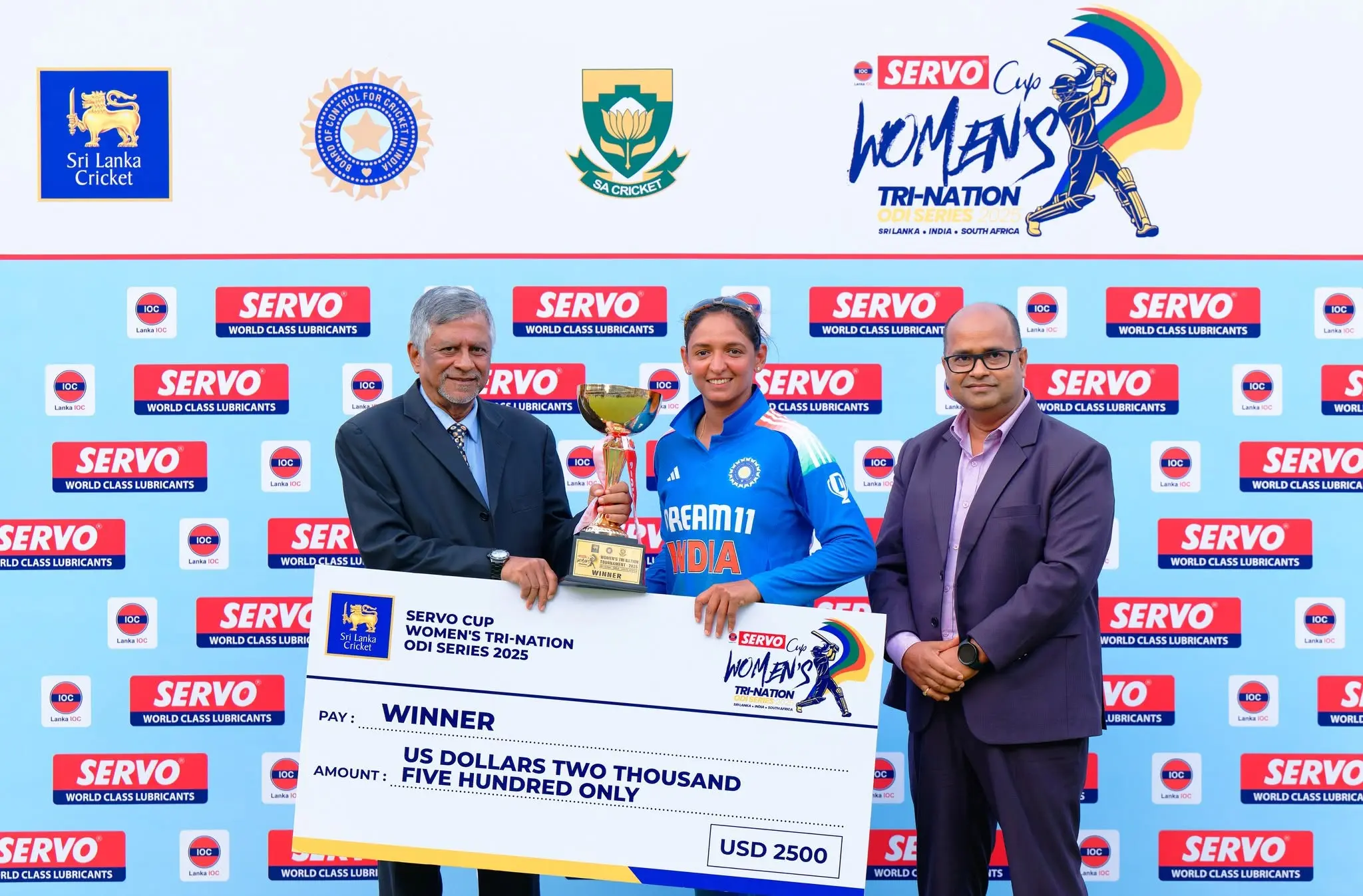 Smriti Mandhana & Sneh Rana lead India Women to Servo Cup win in thrilling final in style.
