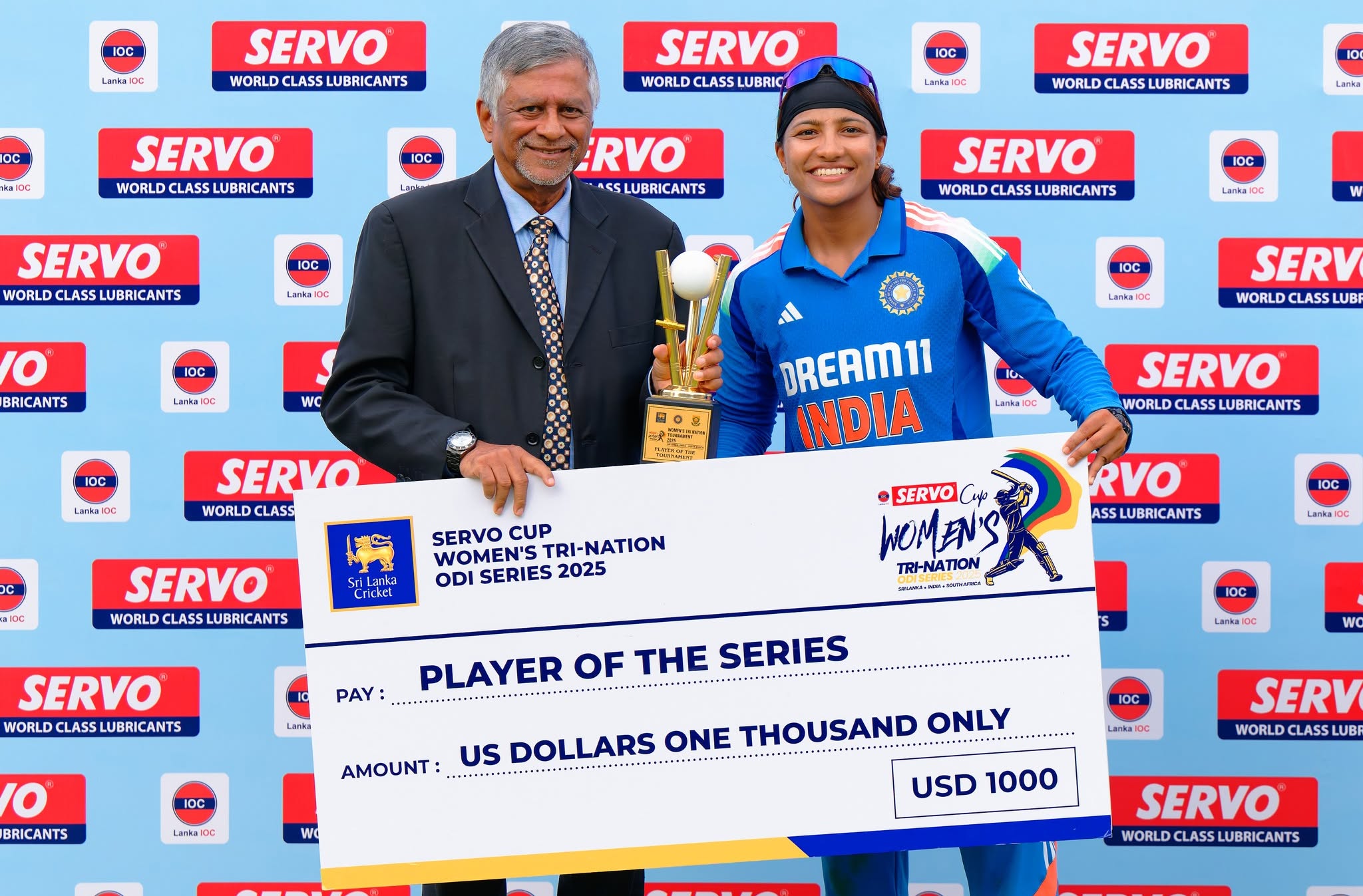 Team India Crown Champions At Servo Cup 2025
