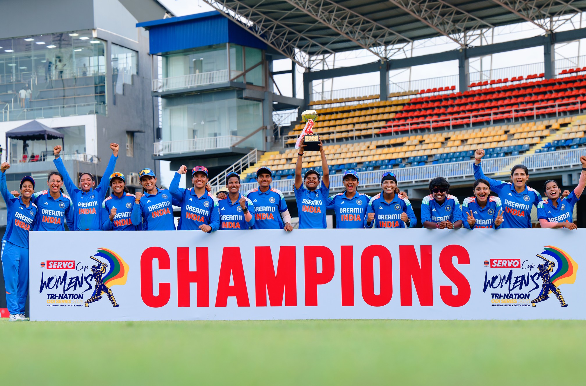 Team India Crown Champions At Servo Cup 2025