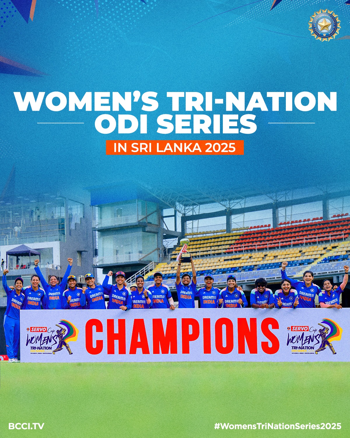 Team India Wins Women’s Tri Nation Series Epic contest unfolds with dominant play and masterful tactics by the true champions—now!!!