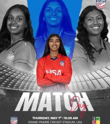 Team USA Battles Zimbabwe In ODI Debut