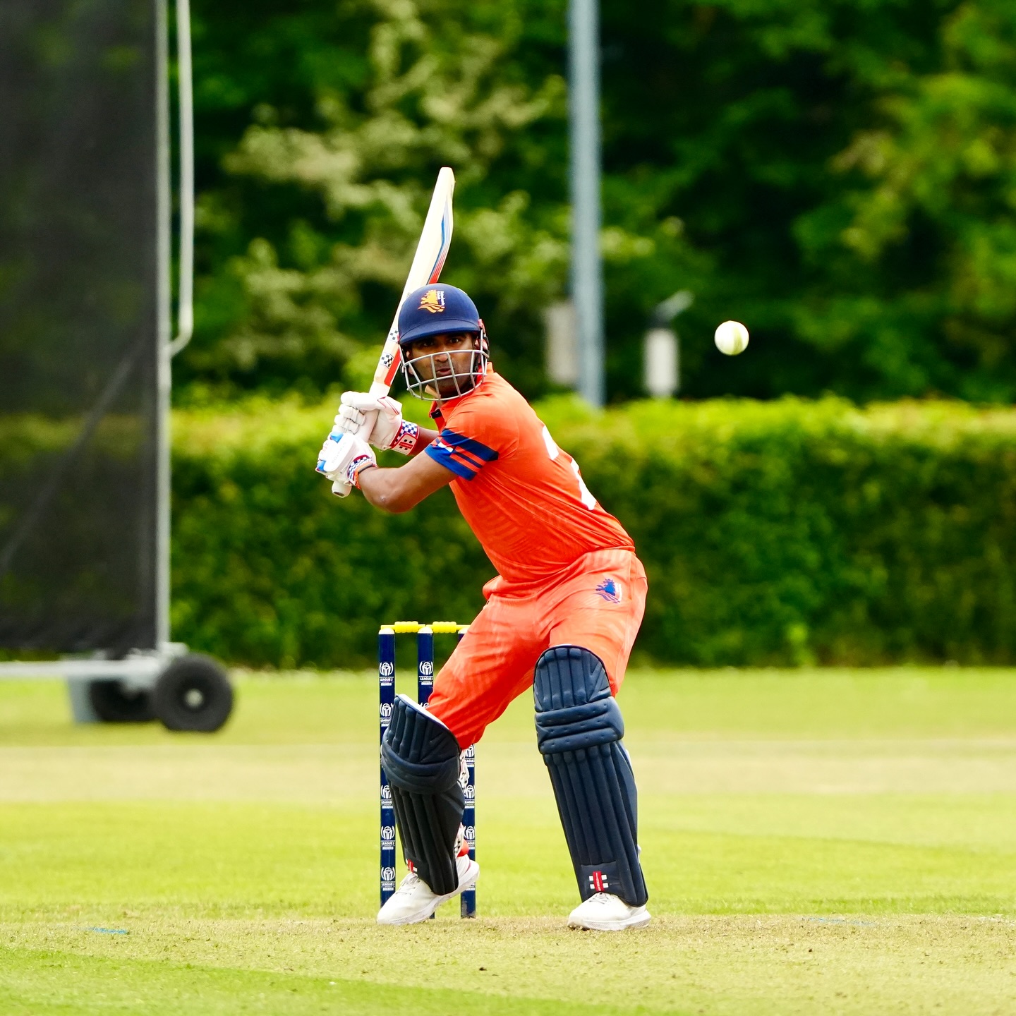 Teja Nidamanuru Applauds Gray Nicolls In ODI Excellence Cricket ace Teja Nidamanuru hails Gray Nicolls gear as top quality for ODI battles - A1!!