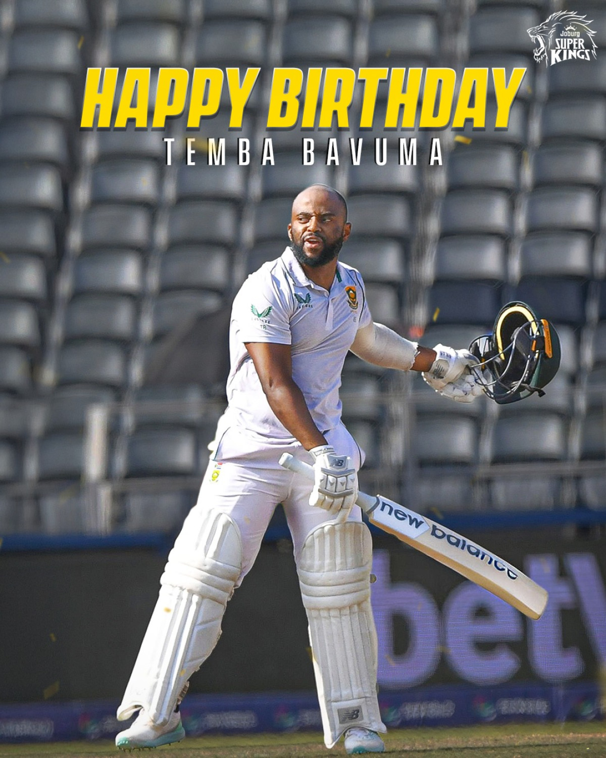 Temba Bavuma Birthday: Calm, Class, And Captaincy A stylish birthday tribute uniting passion and purpose for South Africa's captain and zeal