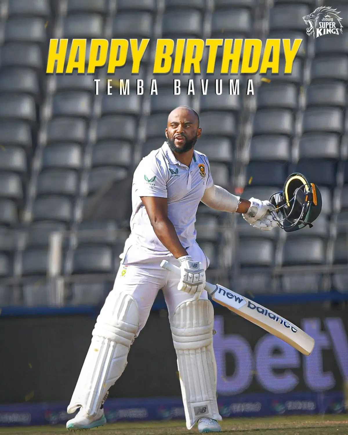 Temba Bavuma Birthday: Calm, Class, And Captaincy A stylish birthday tribute uniting passion and purpose for South Africa's captain and zeal