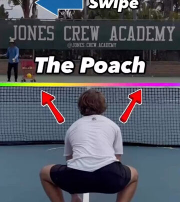 Tennis Coach Matt Jones Showcases ‘The Poach’ Technique